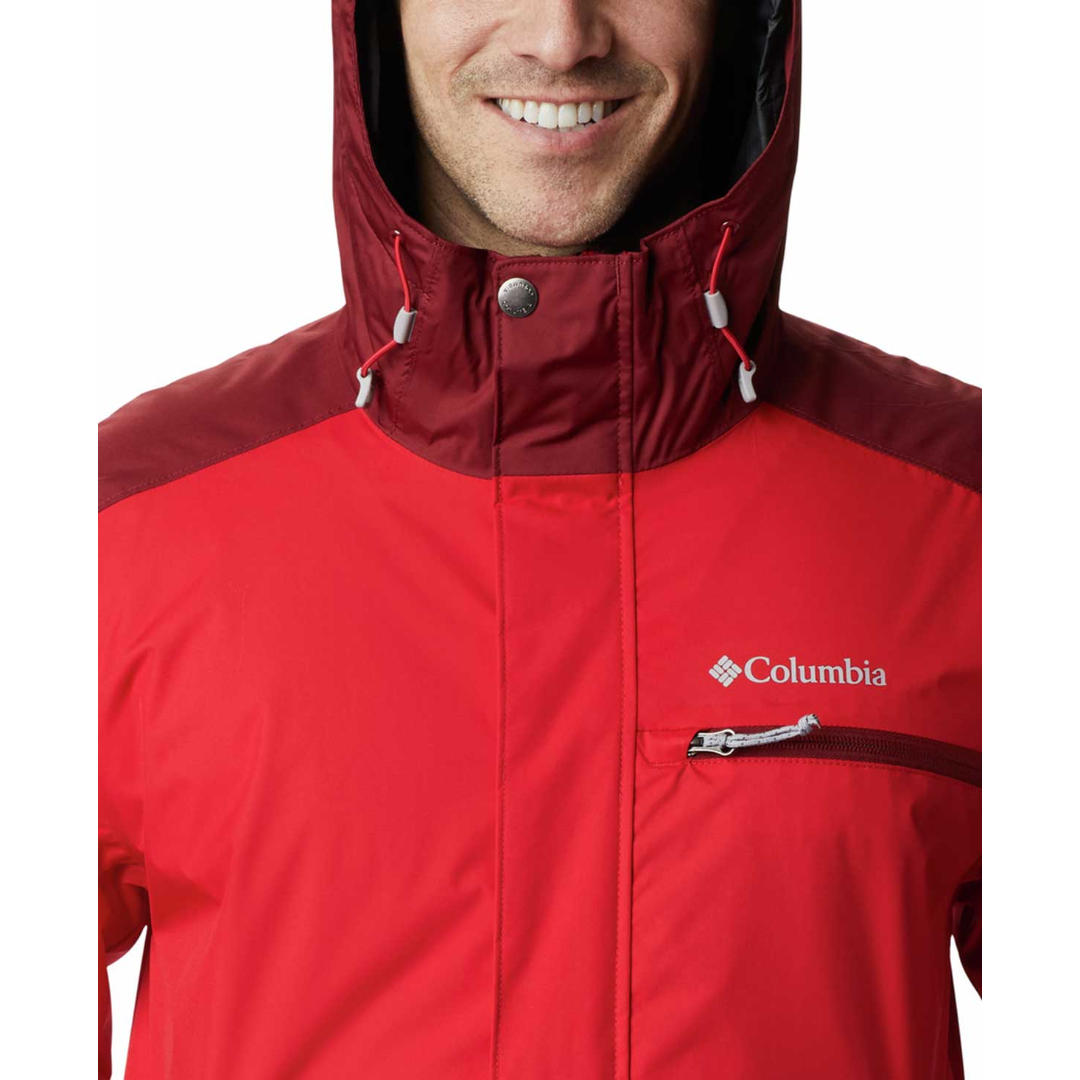 Columbia Men Red Valley Point Jacket