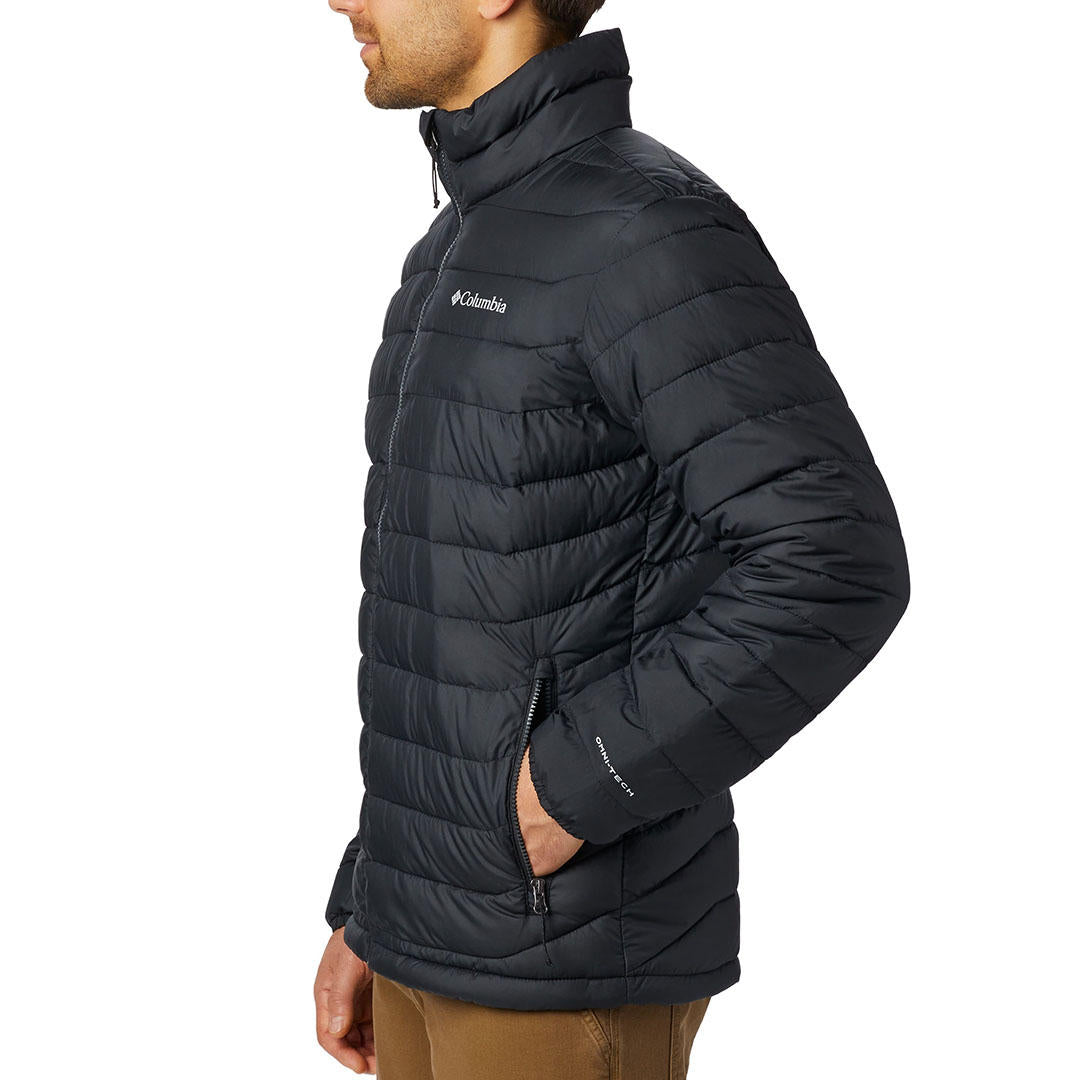Columbia Men Black Powder Lite Jacket