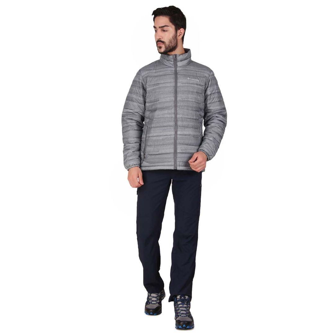 Columbia Men Grey Powder Lite Jacket