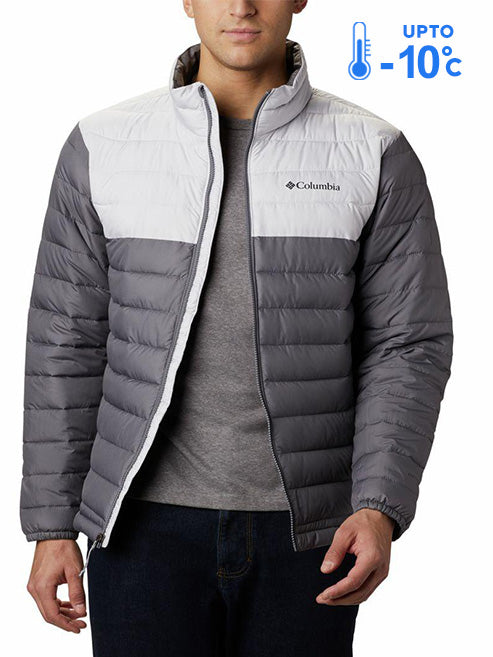 Columbia Men Grey Powder Lite Jacket