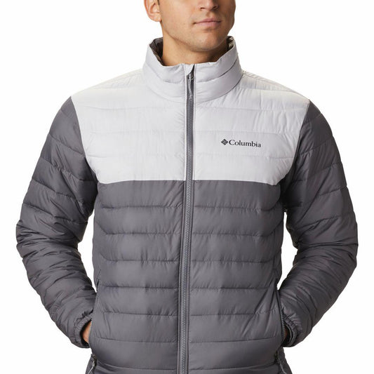 Columbia Men Grey Powder Lite Jacket