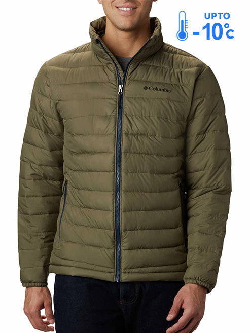 Columbia Men Green Powder Lite Jacket