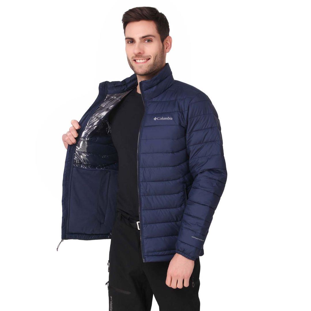 Columbia Men Blue Powder Lite Jacket