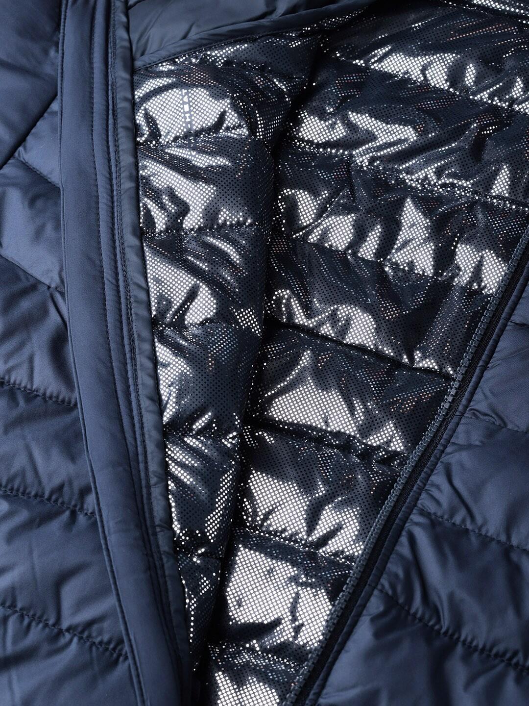 Columbia Men Navy Blue Powder Lite Jacket
