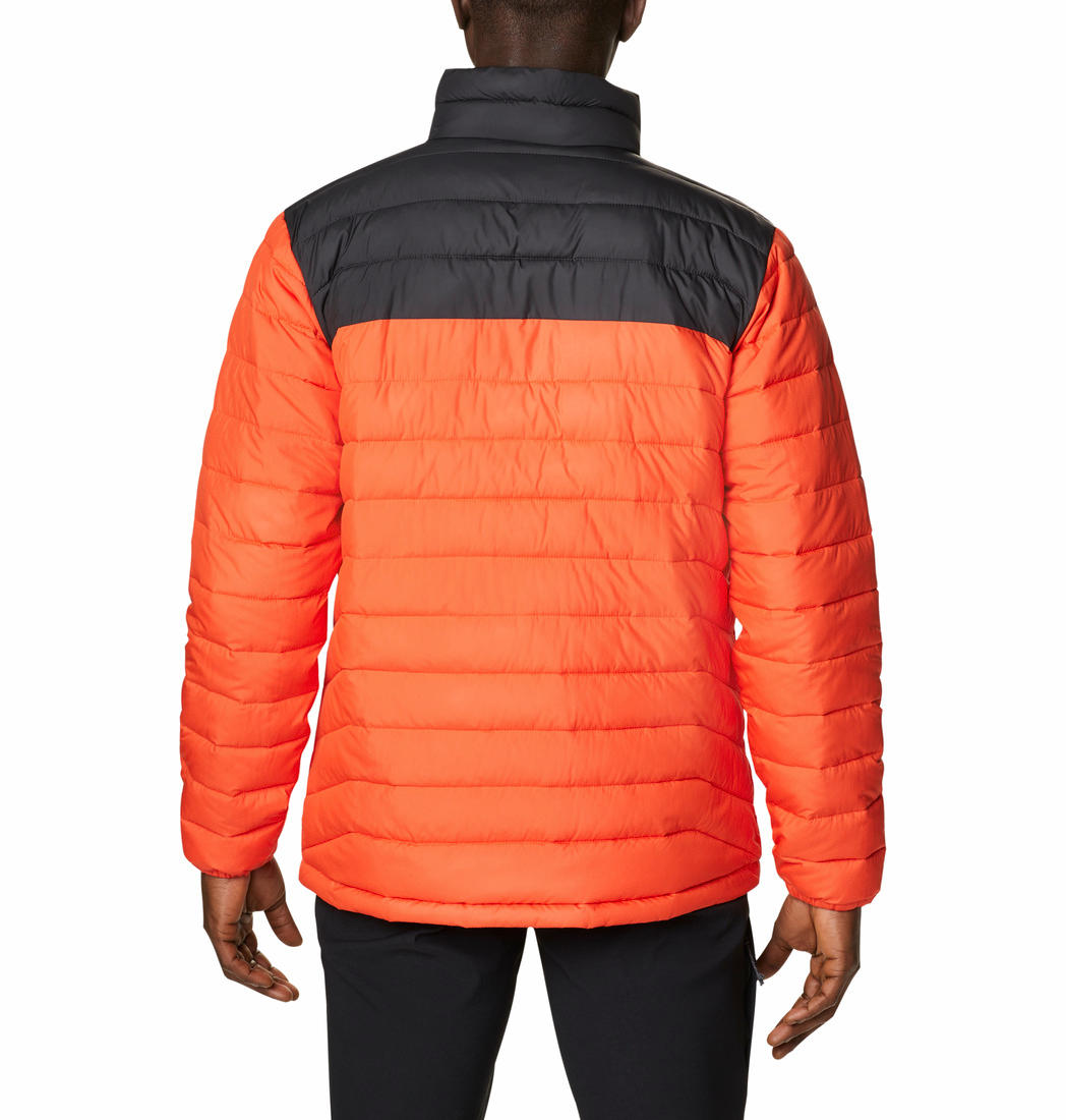 Columbia Men Orange Powder Lite Jacket