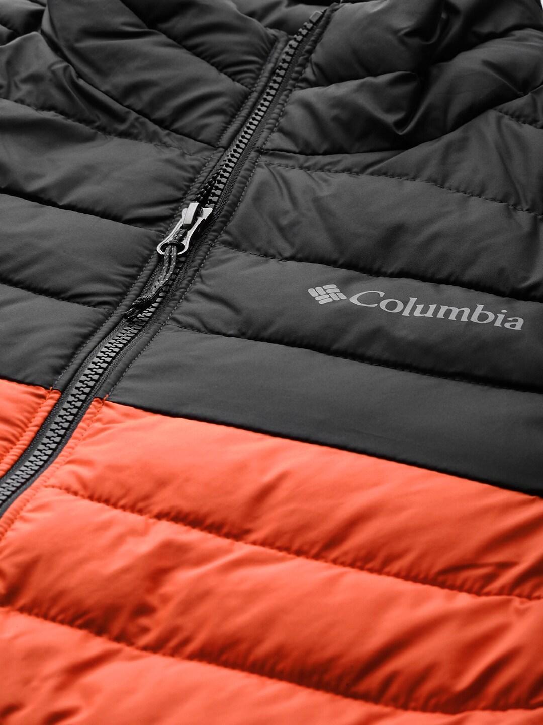 Columbia Men Orange Powder Lite Jacket