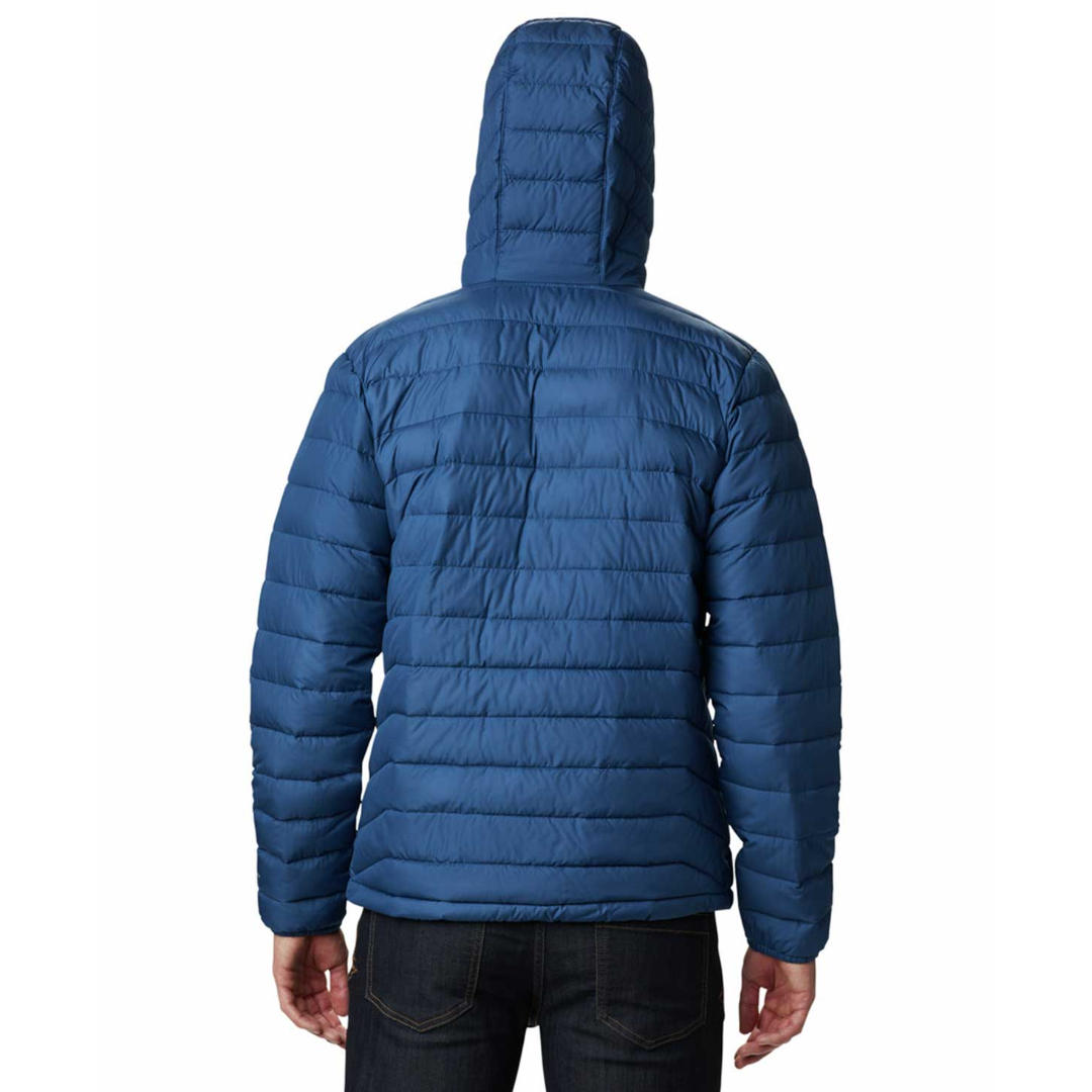 Columbia Men Blue Powder Lite Hooded Jacket