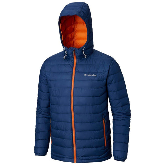 Columbia Men Blue Powder Lite Hooded Jacket