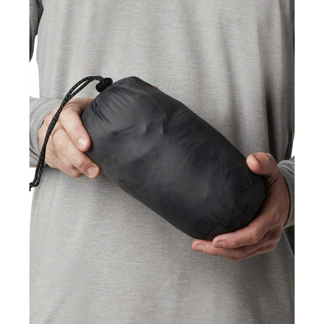 Columbia Men Black Sister Brook Hooded Down Jacket