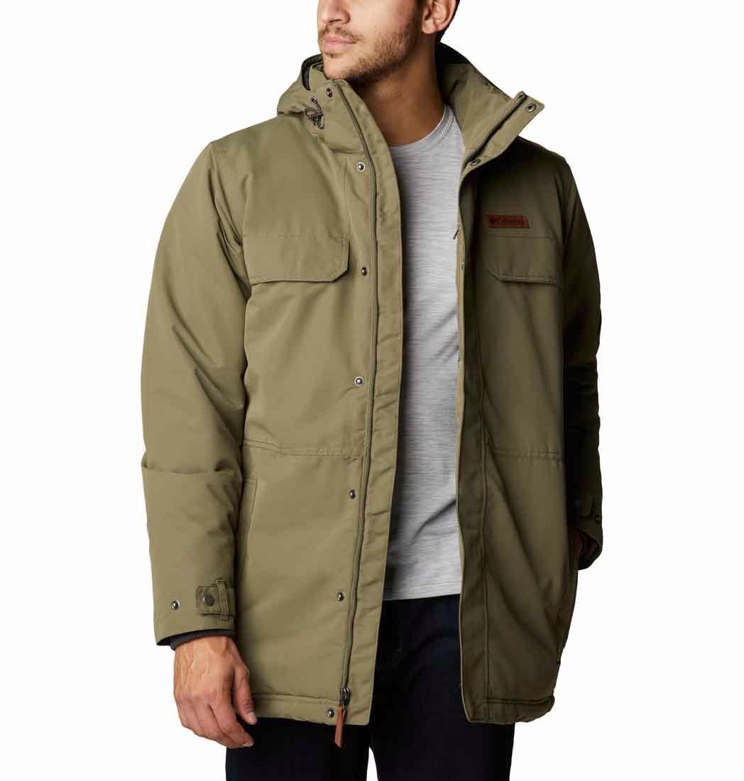 Columbia Men Green Rugged Path Parka