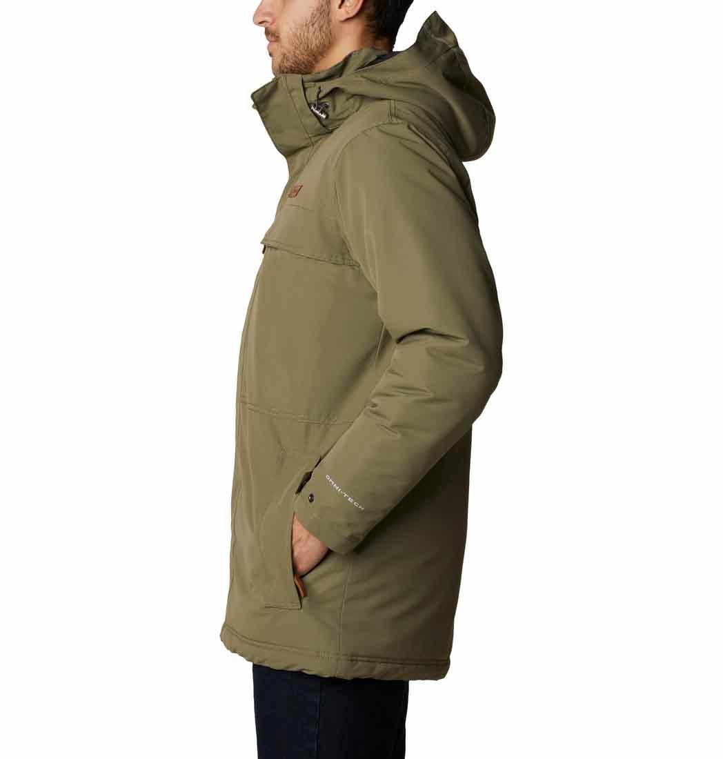 Columbia Men Green Rugged Path Parka