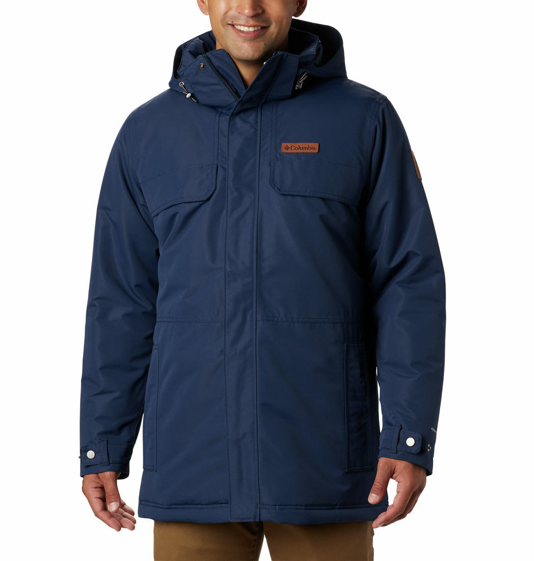 Columbia Men Blue Rugged Path Parka