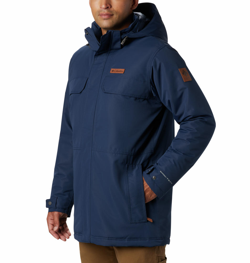 Columbia Men Blue Rugged Path Parka