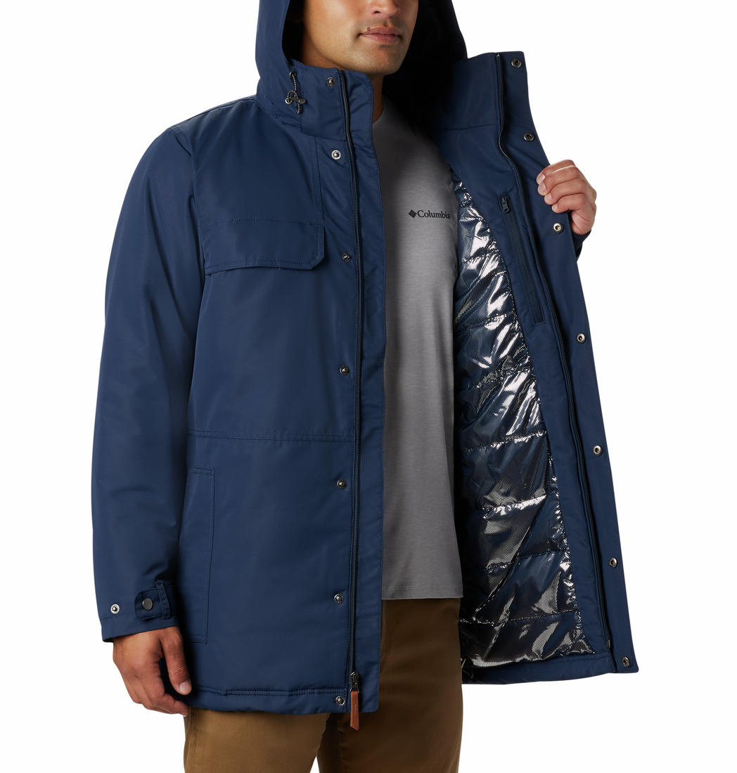 Columbia Men Blue Rugged Path Parka