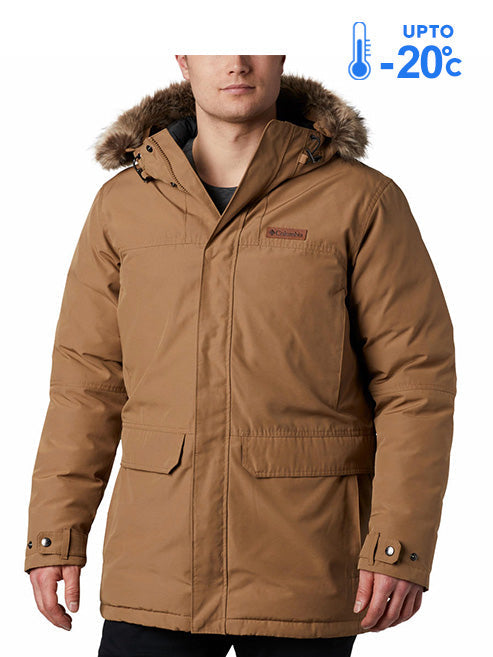 Columbia Men Brown Marquam Peak Parka