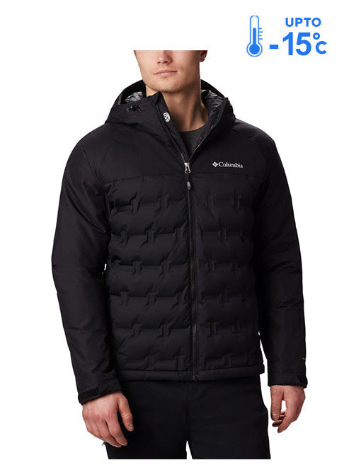 Columbia Men Black Grand Trek Down Jacket