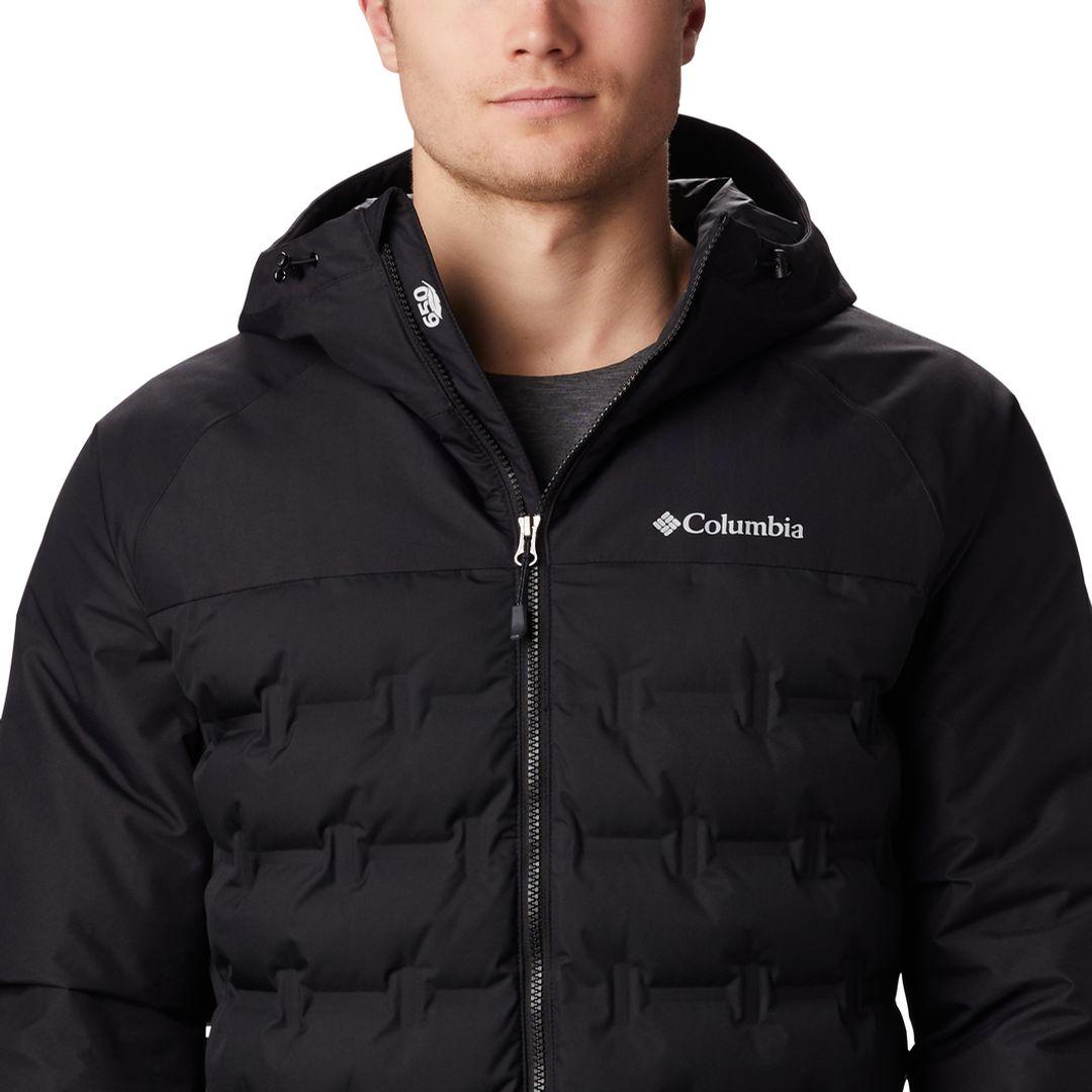 Columbia Men Black Grand Trek Down Jacket