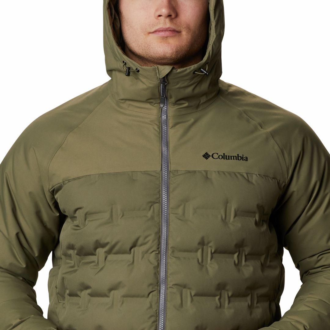 Columbia Men Green Grand Trek Down Jacket