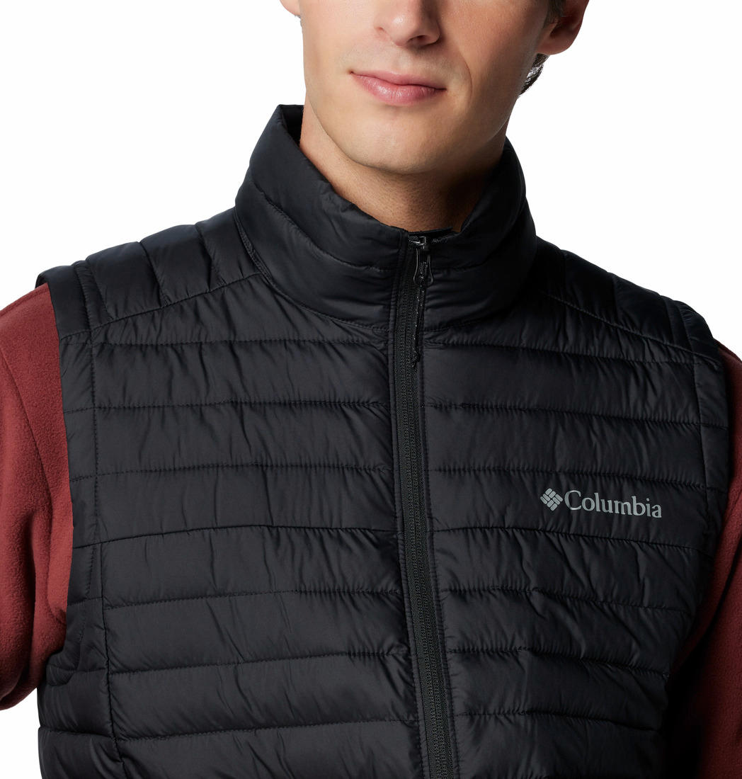 Columbia Men Black Silver Falls II Vest