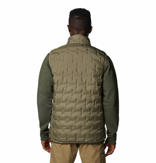 Columbia Mens Green Delta Ridge II Down Vest