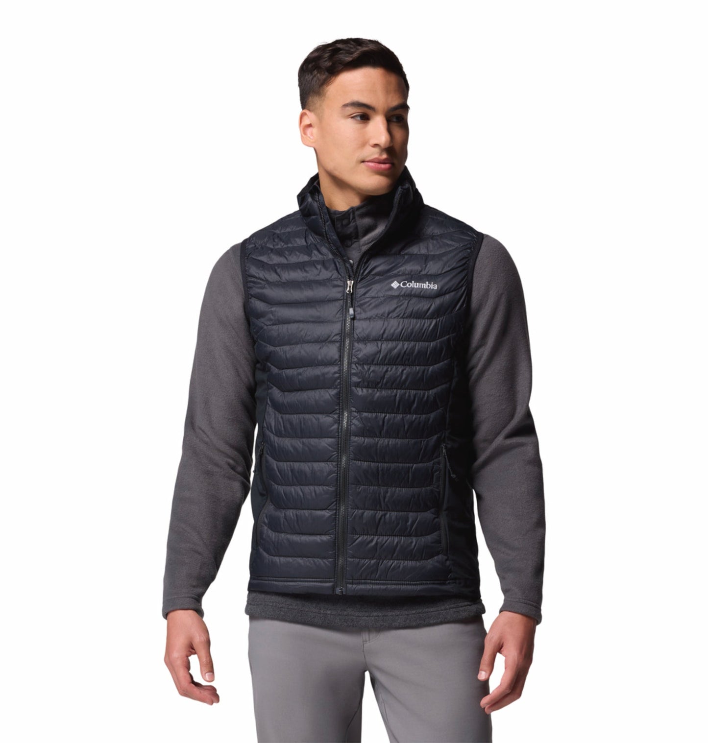 men black omni shield powder pass hybrid vest