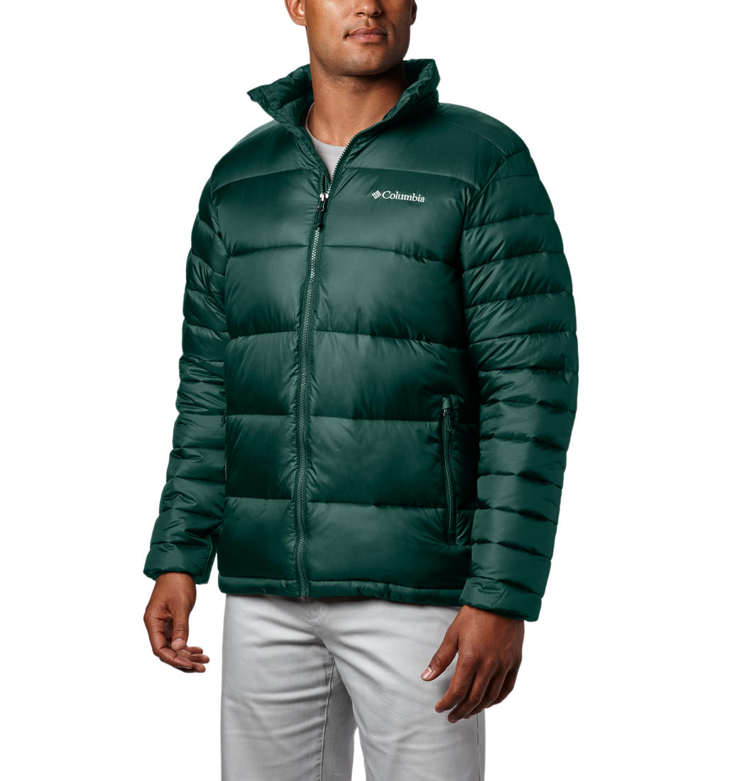 Columbia Men Green Frost Fighter Jacket