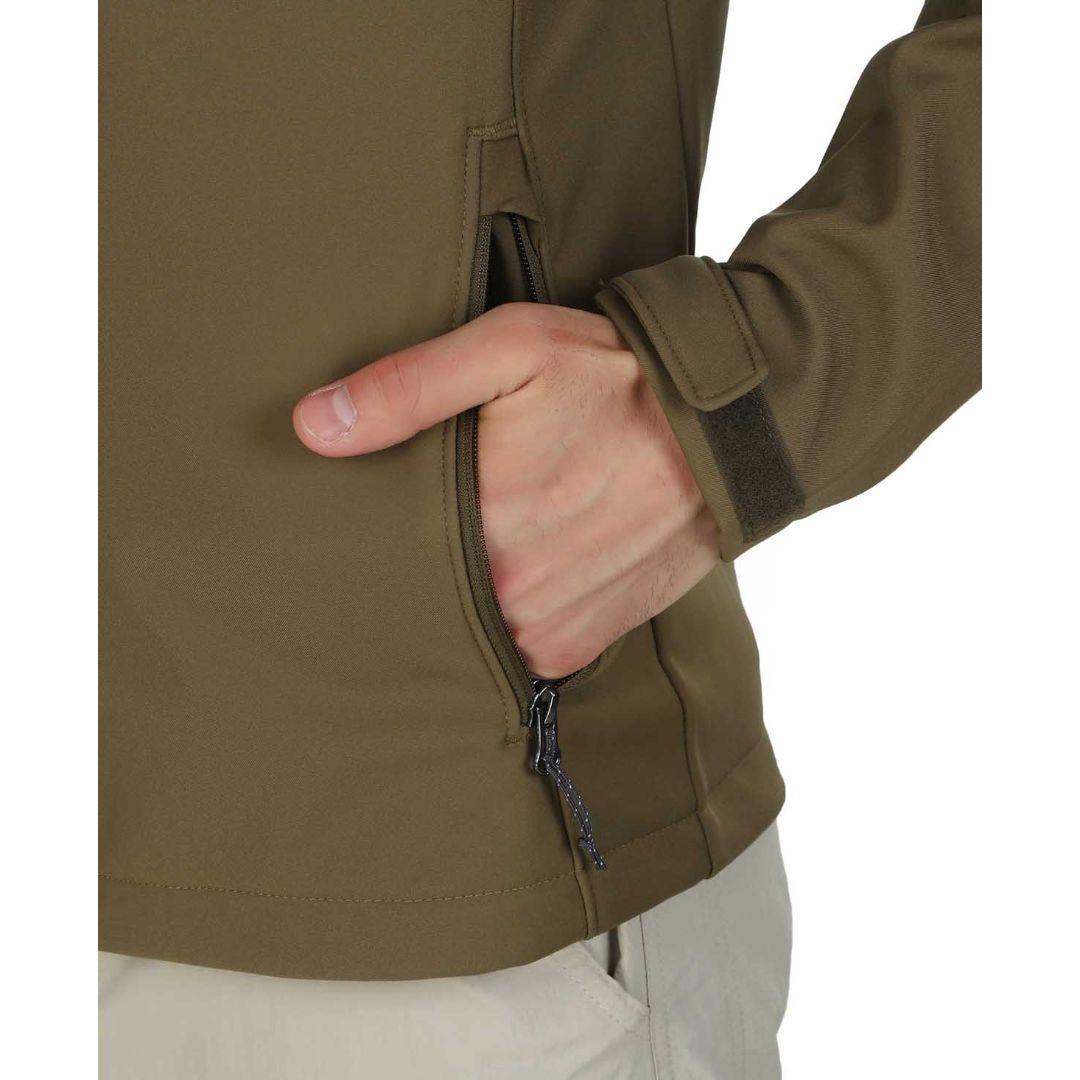 Columbia Men Green Ascender Softshell Jacket