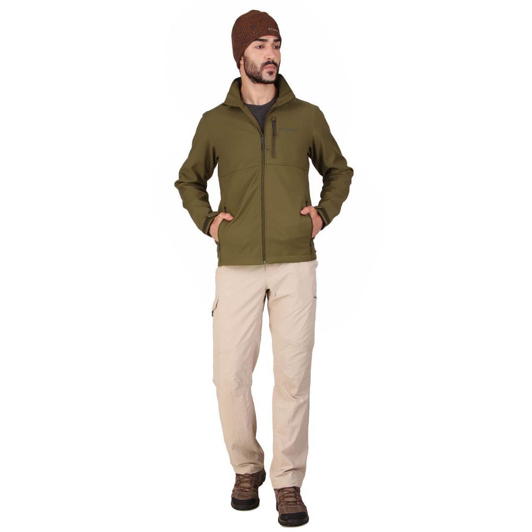 Columbia Men Green Ascender Softshell Jacket