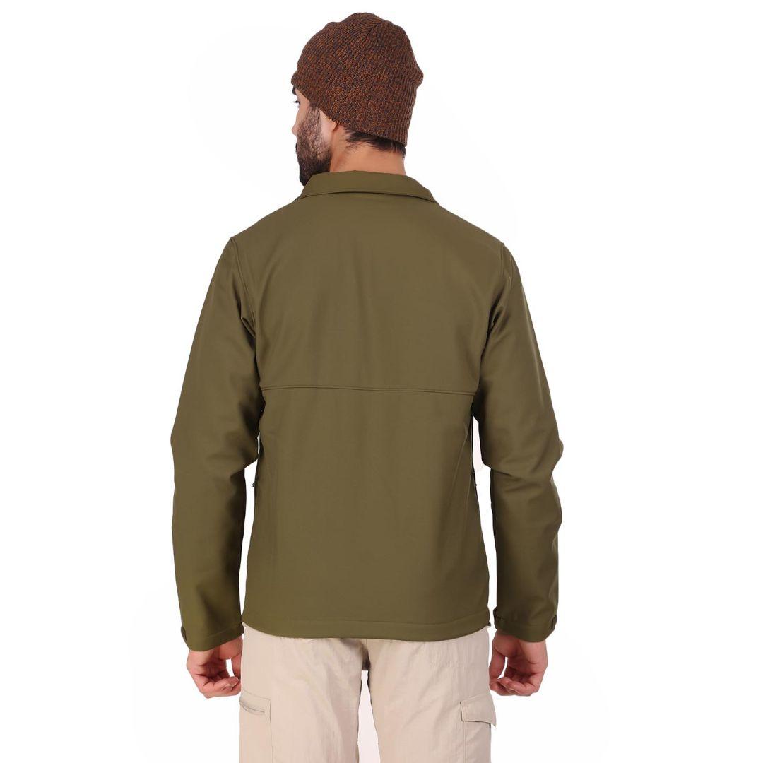 Columbia Men Green Ascender Softshell Jacket