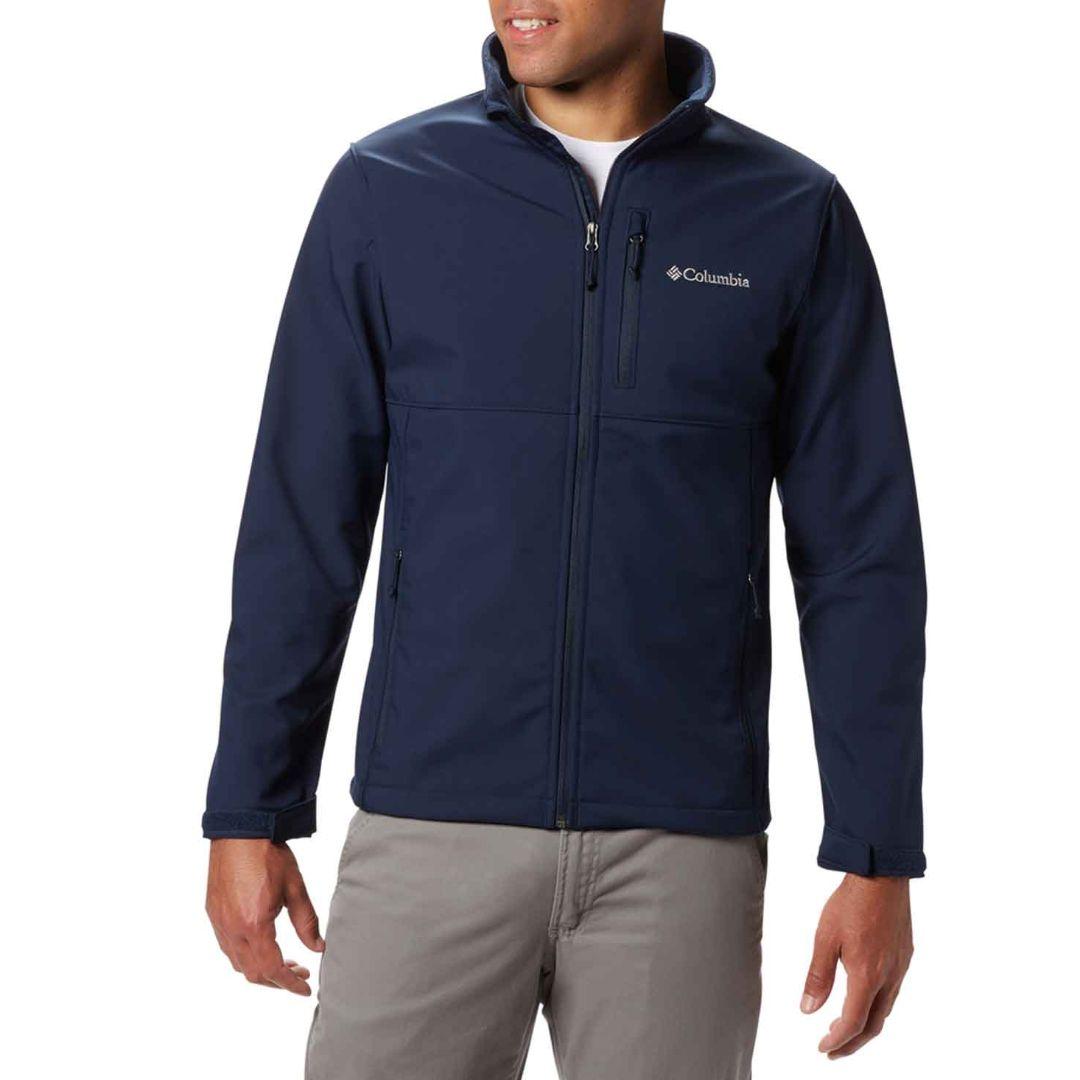 Columbia Men Blue Ascender Softshell Jacket