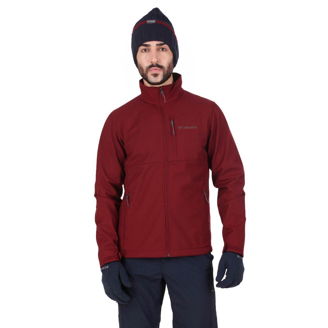 Columbia Men Red Ascender Softshell Jacket