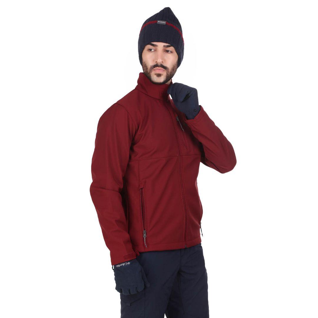 Columbia Men Red Ascender Softshell Jacket