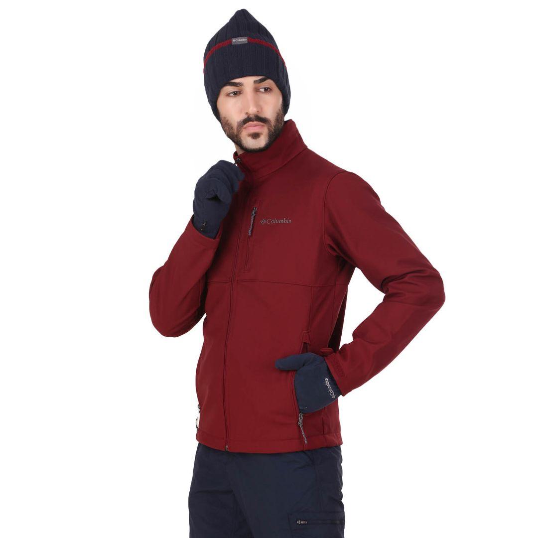 Columbia Men Red Ascender Softshell Jacket
