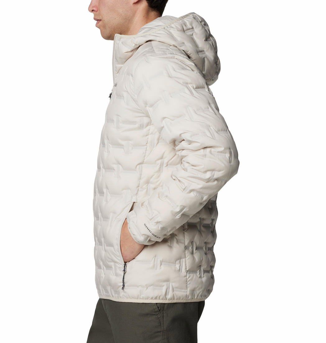 Columbia Mens Brown Delta Ridge II Down Hooded Jacket
