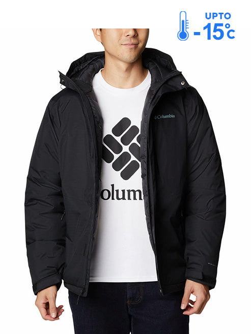 Columbia Men Black Oak Harbor Insulated Jacket