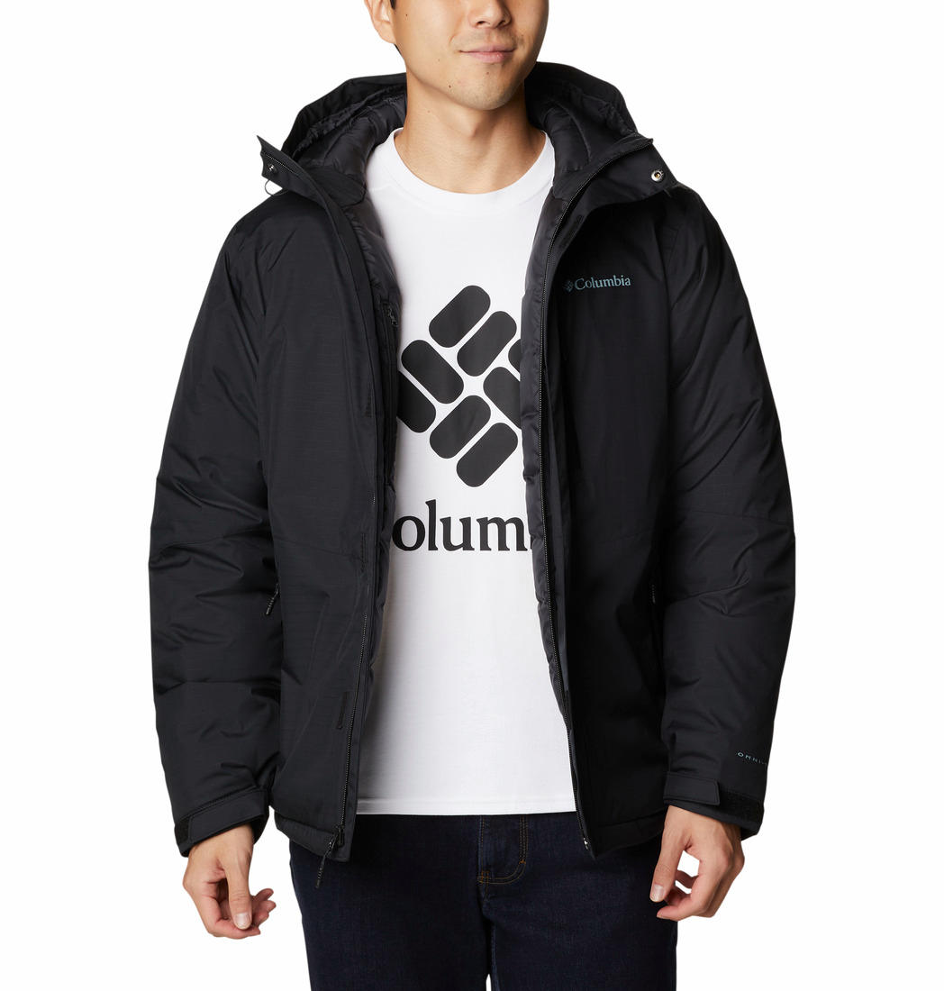 Columbia Men Black Oak Harbor Insulated Jacket