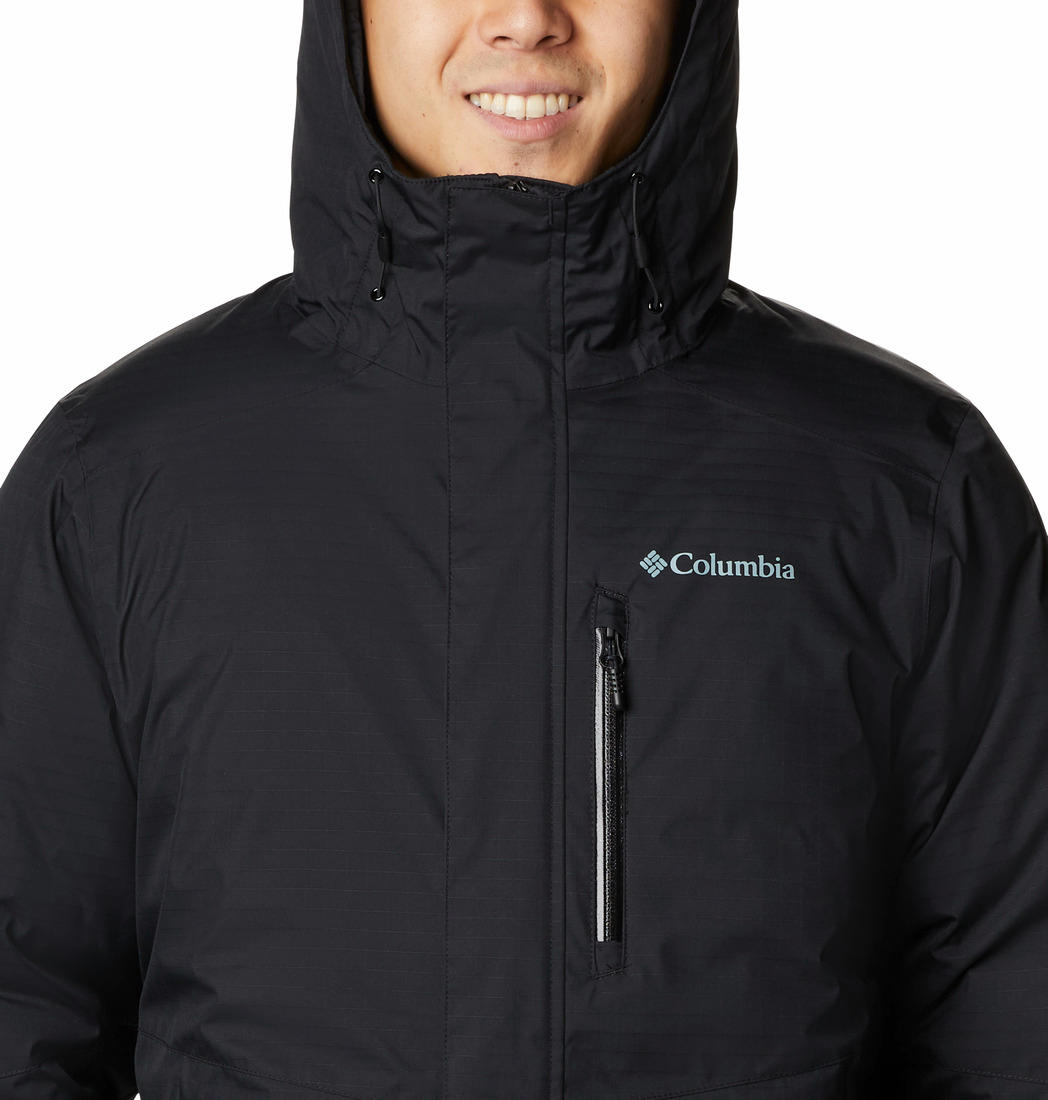 Columbia Men Black Oak Harbor Insulated Jacket