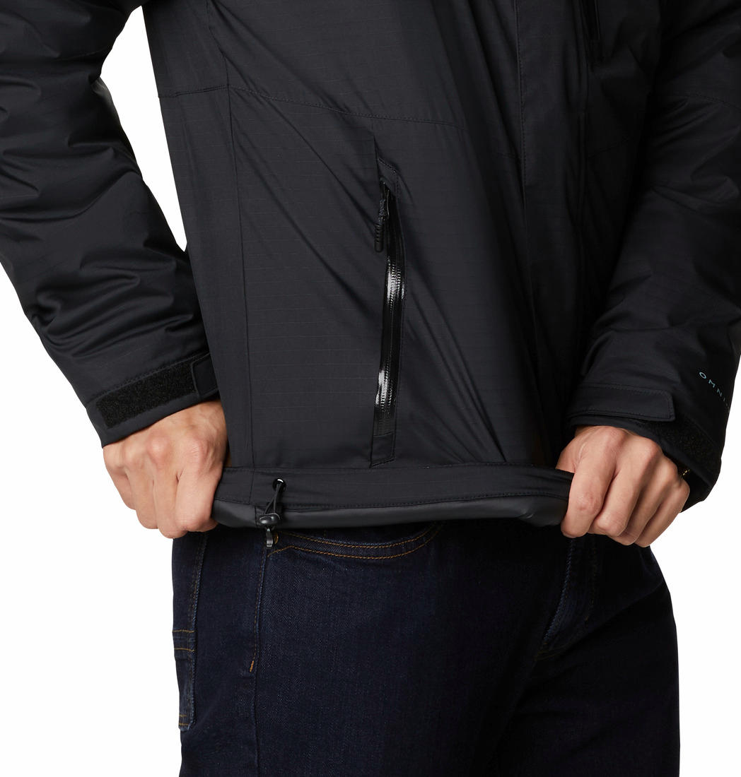 Columbia Men Black Oak Harbor Insulated Jacket