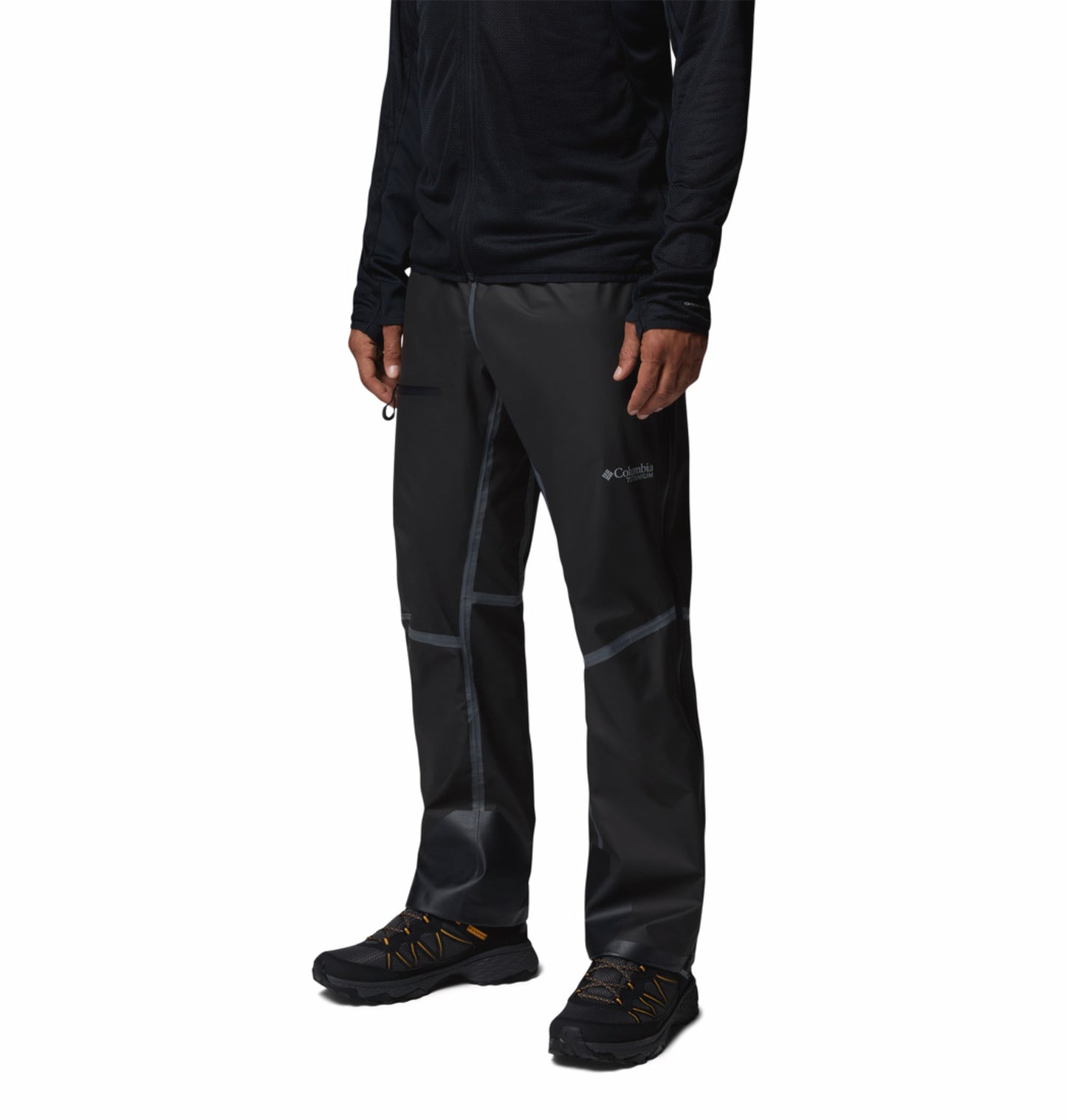 Columbia Men Black OutDry Whistler Peak Waterproof Rain Pant