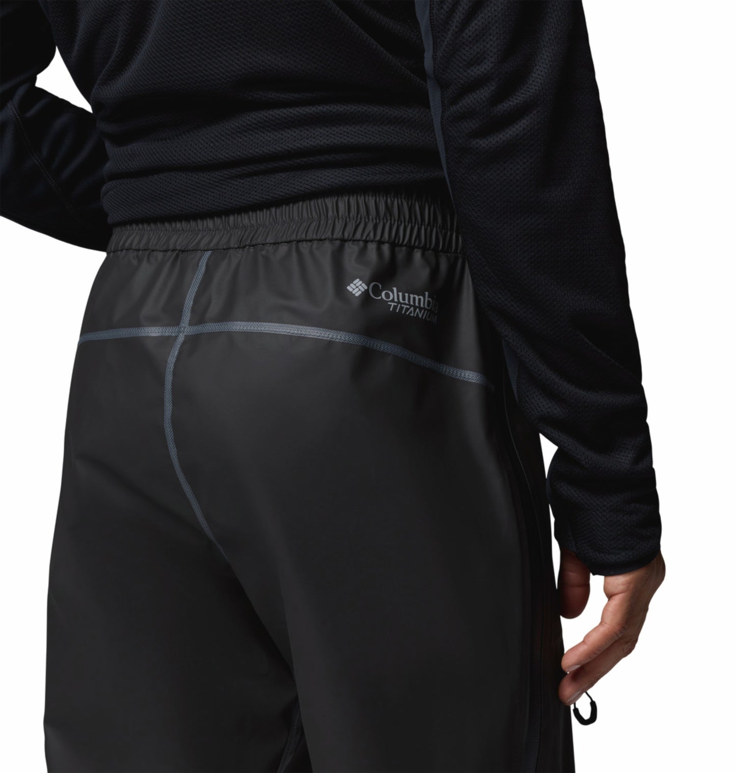 Columbia Men Black OutDry Whistler Peak Waterproof Rain Pant