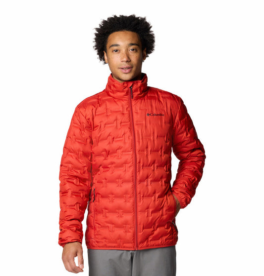 Columbia Mens Red Delta Ridge II Down Jacket