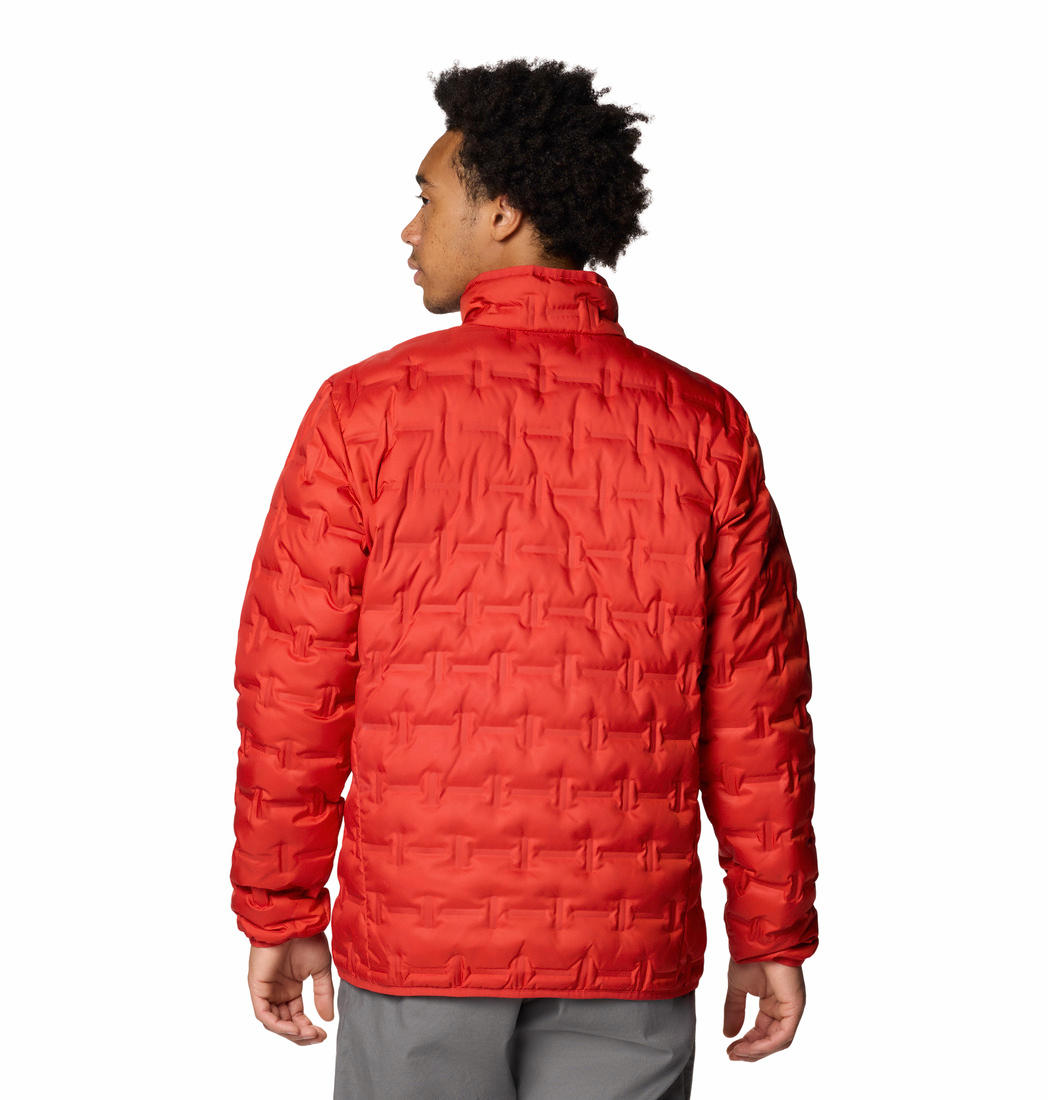 Columbia Mens Red Delta Ridge II Down Jacket