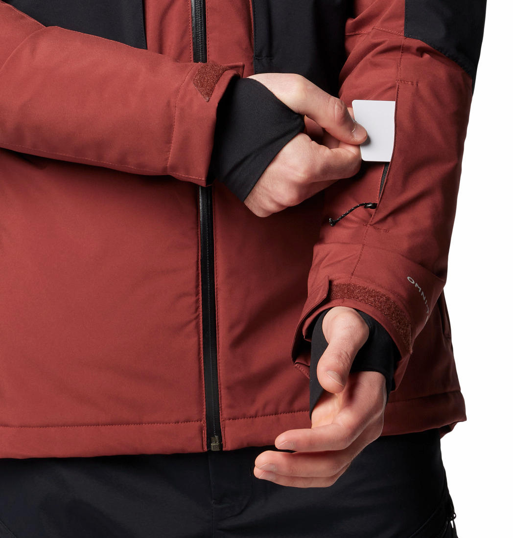 Columbia Mens Red Highland Summit II Jacket