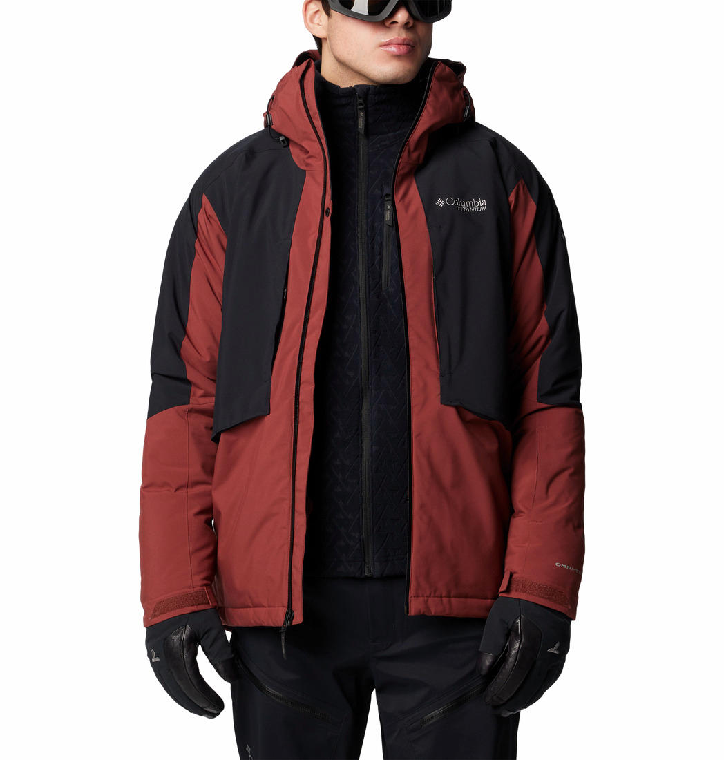 Columbia Mens Red Highland Summit II Jacket
