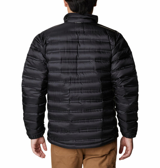 Columbia Mens Black Pebble Peak II Down Jacket