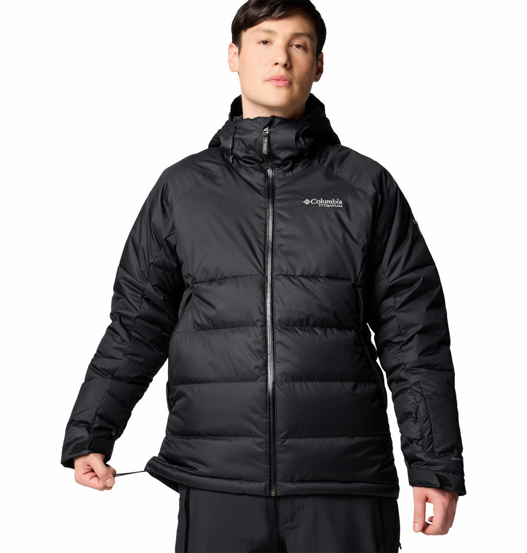 Columbia Men Black Roaring Fork II Down Jacket