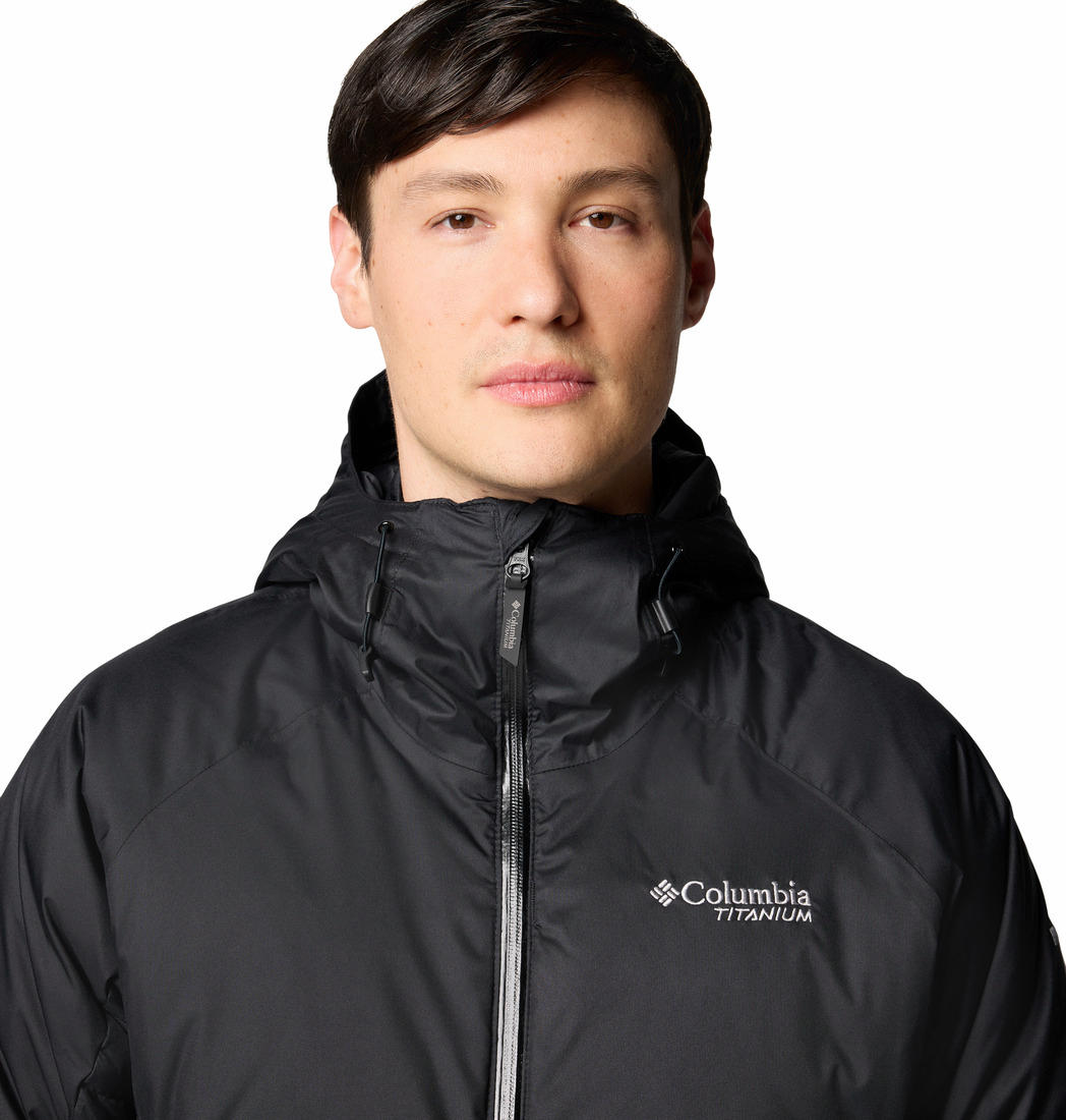 Columbia Men Black Roaring Fork II Down Jacket
