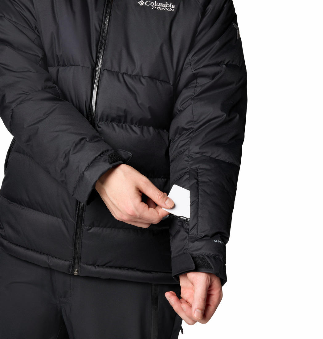 Columbia Men Black Roaring Fork II Down Jacket