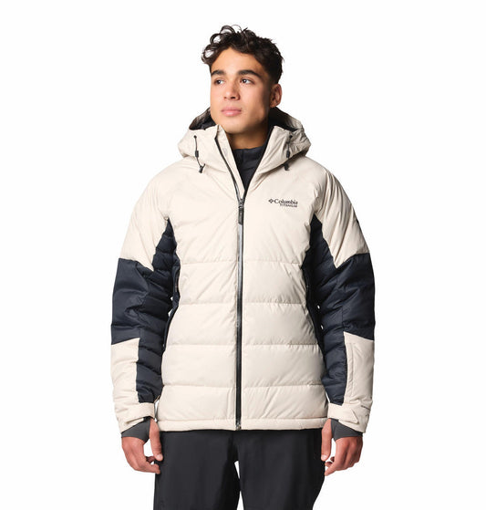 Columbia Mens Brown Roaring Fork II Down Jacket