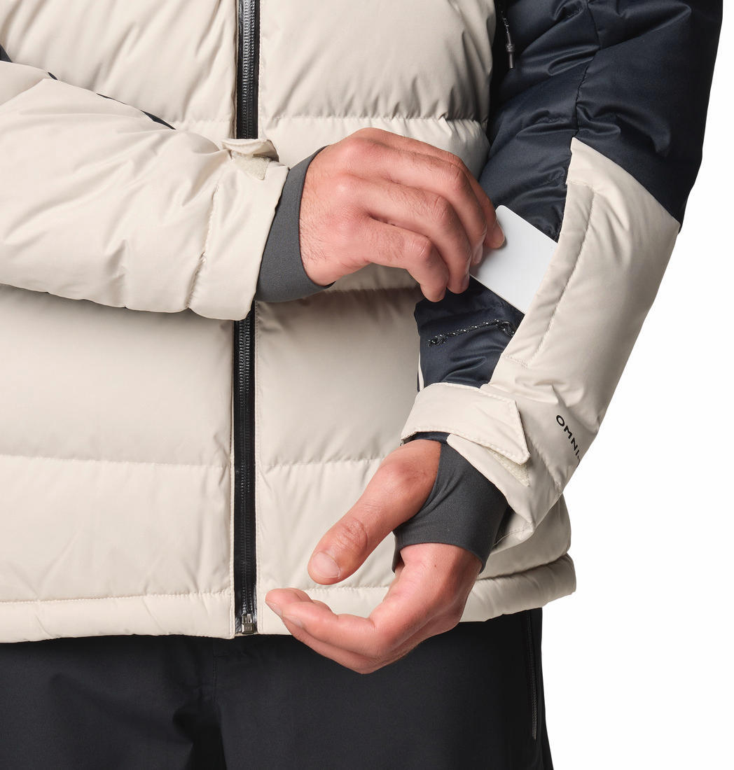Columbia Mens Brown Roaring Fork II Down Jacket